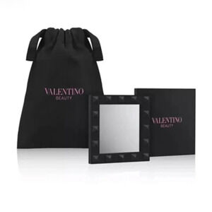 New Valentino Mirror - Black with Dustbag - 2.75 Inches
